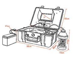 deep sea underwater explore video camera system