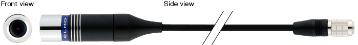 Front view Side view